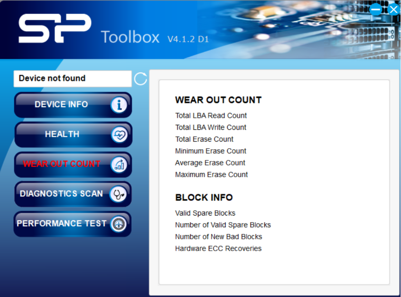 S.M.A.R.T SP Toolbox